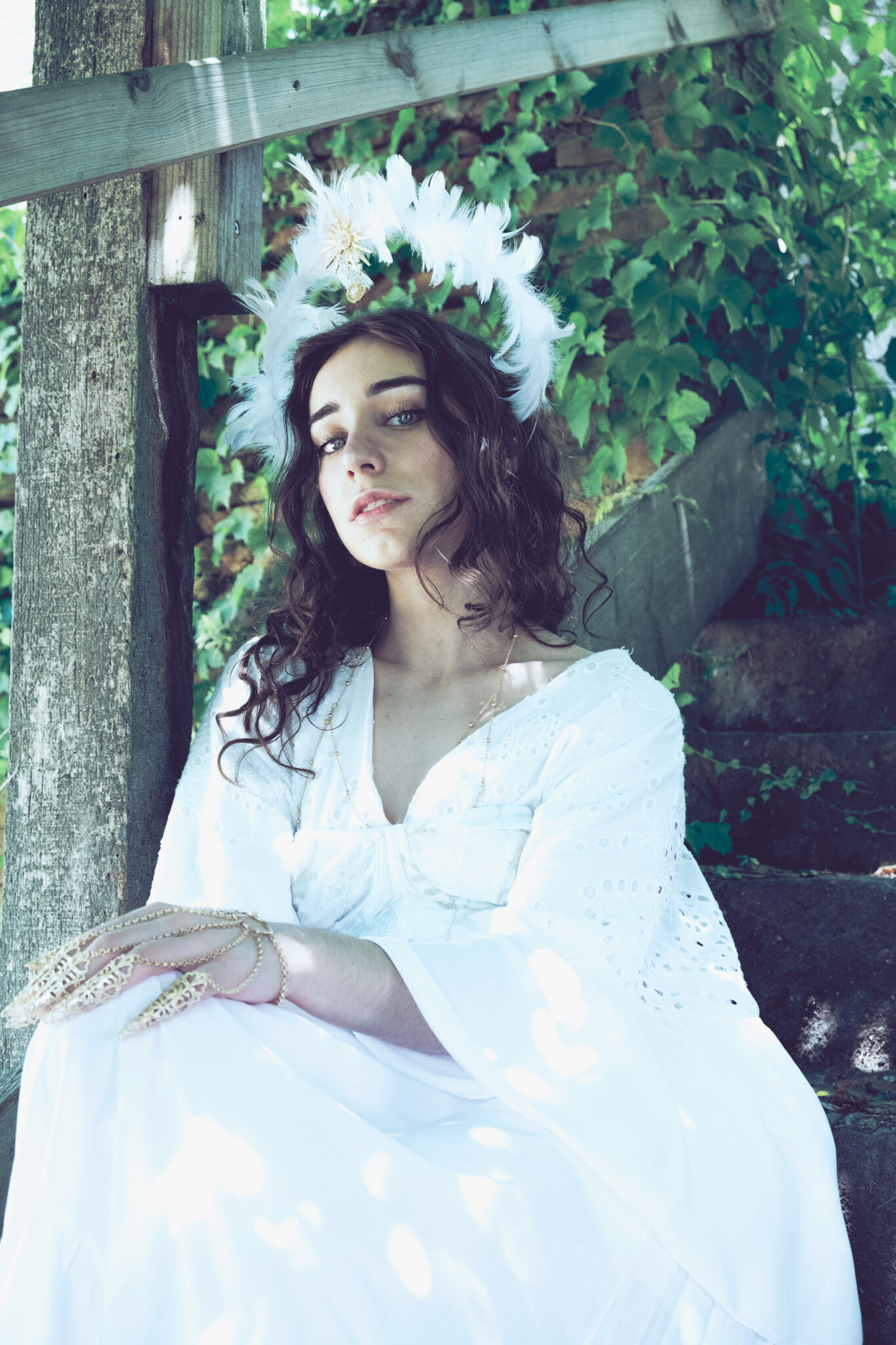 white white garden